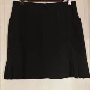 Chicos Zenergy Athletic Skort Wicking Sz 0.5 (equivalent to Sz 4-6) Black